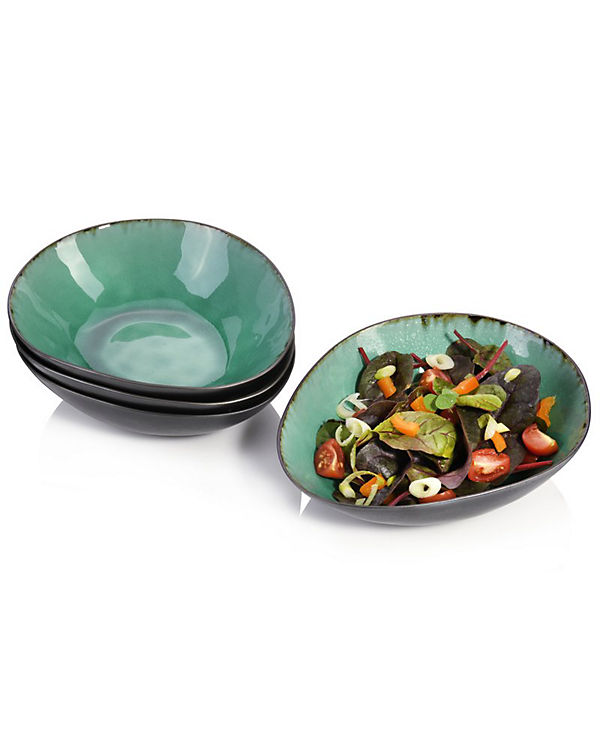 SÄNGER Schalen Palm Beach Salatschalen 4-tlg. Müslischalen bunt | 04251119421156 SÄNGER Schalen Palm Beach Salatschalen 4-tlg. Müslischalen bunt | 04251119421156