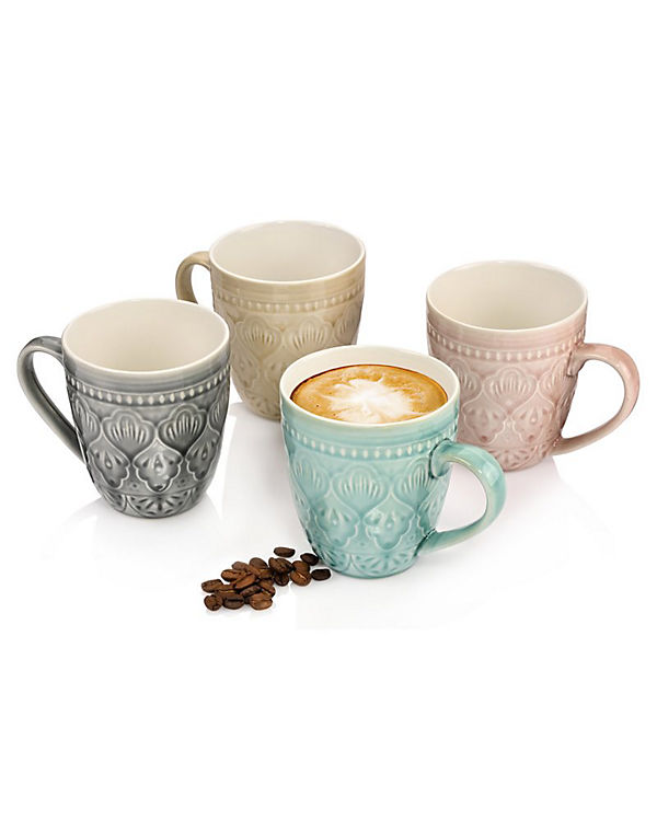 SÄNGER Kaffeebecher Bari Kaffeebecher 4-tlg. Kaffeebecher bunt | 04251119422177 SÄNGER Kaffeebecher Bari Kaffeebecher 4-tlg. Kaffeebecher bunt | 04251119422177