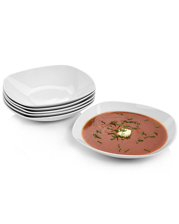 SÄNGER Suppenteller Bilgola 6-tlg. Tafelservice weiß | 04251119410969 SÄNGER Suppenteller Bilgola 6-tlg. Tafelservice weiß | 04251119410969