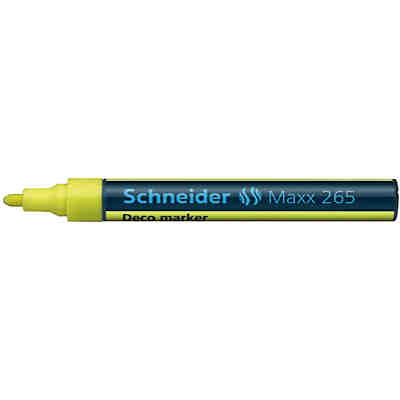 Windowmarker Decomarker Maxx 265, 2-3 mm, gelb