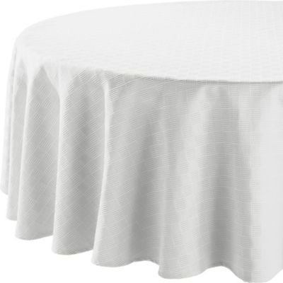 Erwin Müller Tischdecke Damast, Jacquard Paderborn weiß Gr. 160 x 220 | 04049688674871