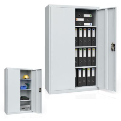 Aktenschrank Grau, grau, | yomonda
