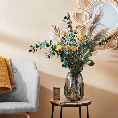 FLOWER MARKET Trockenblumen Blumenstrauß Kunstpflanzen 2