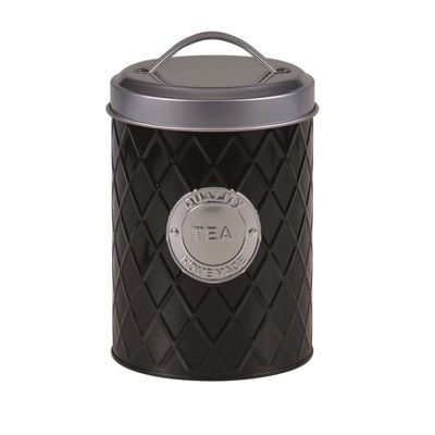 Teedose Vorratsdose schwarz | 04047125151398