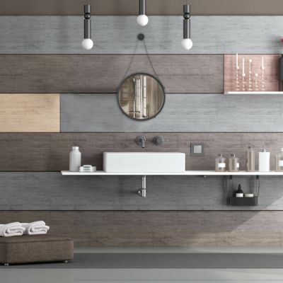 Runder Wandspiegel mit Aufhängung 2