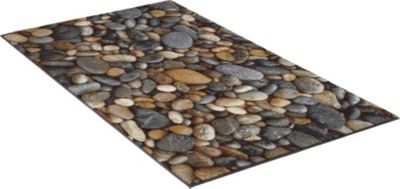 Erwin Müller Badematte Steine grau Gr. 80 x 140 | 04049688976319
