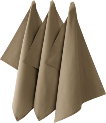 REDBEST Geschirrtuch  3er-Pack Baumwolle Seattle taupe Gr. 50 x 70 | 04049688829288