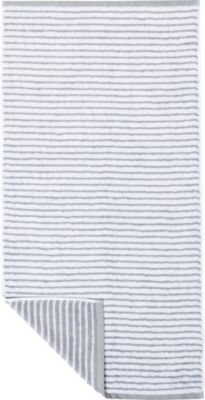 Erwin Müller Handtuch Jacquard Konstanz silber Gr. 50 x 100 | 04049688788929
