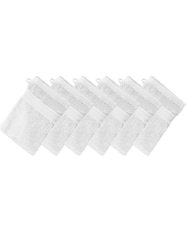 Erwin Müller Waschhandschuh 6er-Pack Frottier Friedrichshafen weiß Gr. 15 x 21 | 04049688810552 Erwin Müller Waschhandschuh 6er-Pack Frottier Friedrichshafen weiß Gr. 15 x 21 | 04049688810552