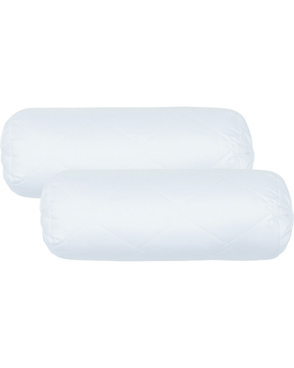 Erwin Müller Nackenrolle 2er-Pack Textilfaser Kairo weiß Gr. one size | 04049688751718 Erwin Müller Nackenrolle 2er-Pack Textilfaser Kairo weiß Gr. one size | 04049688751718