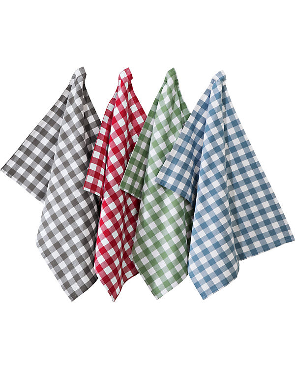 REDBEST „Geschirrtuch „“Nashville““ 4er-Pack Baumwolle“ grau Gr. 50 x 70 | 04049688861325 REDBEST „Geschirrtuch „“Nashville““ 4er-Pack Baumwolle“ grau Gr. 50 x 70 | 04049688861325