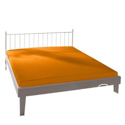 Image of bassetti Spannbettlaken Single-Jersey orange Gr. 140-160 x 200-220