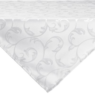 Erwin Müller Mitteldecke Jacquard Greven weiß Gr. 80 x 80 | 04049688970324
