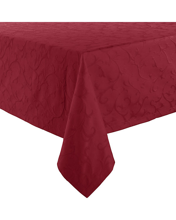 Erwin Müller Tischdecke Jacquard, Rips-Qualität Düsseldorf weinrot Gr. 160 x 260 | 04049688046036 Erwin Müller Tischdecke Jacquard, Rips-Qualität Düsseldorf weinrot Gr. 160 x 260 | 04049688046036