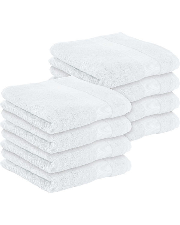 Erwin Müller Duschtuch 8er-Pack Frottier Sindelfingen weiß Gr. 70 x 140 | 04062671068280 Erwin Müller Duschtuch 8er-Pack Frottier Sindelfingen weiß Gr. 70 x 140 | 04062671068280