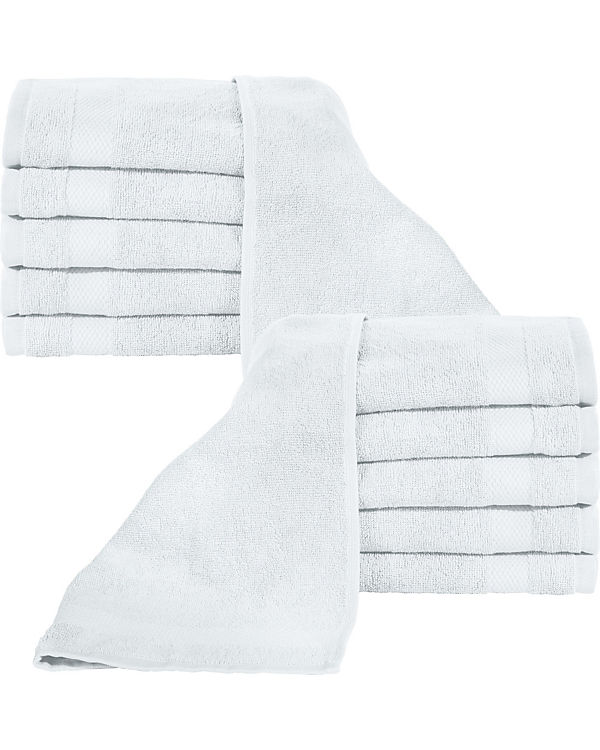 Erwin Müller Gästetuch 12er-Pack Frottier Sindelfingen weiß Gr. 30 x 50 | 04062671068358 Erwin Müller Gästetuch 12er-Pack Frottier Sindelfingen weiß Gr. 30 x 50 | 04062671068358