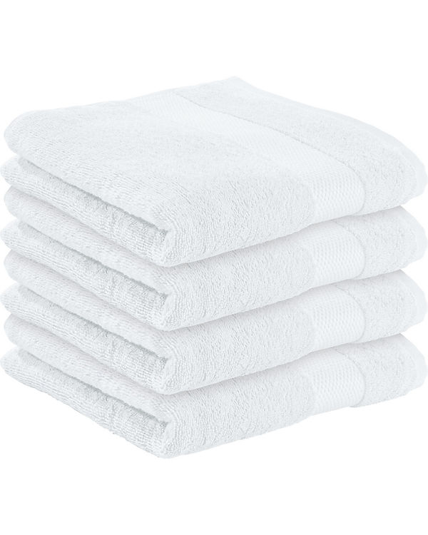 Erwin Müller Duschtuch 4er-Pack Frottier Sindelfingen weiß Gr. 70 x 140 | 04062671025306 Erwin Müller Duschtuch 4er-Pack Frottier Sindelfingen weiß Gr. 70 x 140 | 04062671025306