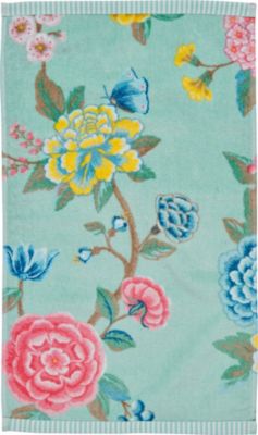 PIP Gästetuch Velours-Frottier Good Evening türkis Gr. 30 x 50 | 08719931200886