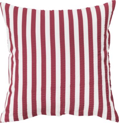 Erwin Müller Kuschelkissenbezug Seersucker Ingolstadt rot Gr. 40 x 40 | 04049688998984