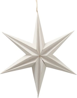 BOLTZE „Dekoanhänger „“Kassia Stern““ D40cm“ weiß | 04020607905283