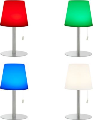 LED Außen-Tischleuchte "Punto", Akku mit USB aufladbar 2