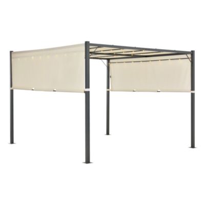 Pergola Fortaleza mit LED Beleuchtung Gartenpavillon in verschiedenen