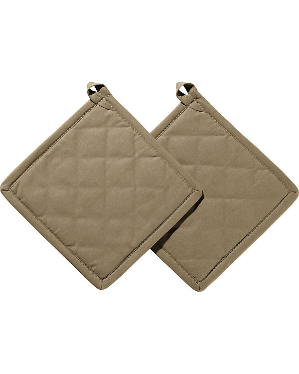 REDBEST Topflappen 2er-Pack Seattle taupe | 04049688829257 REDBEST Topflappen 2er-Pack Seattle taupe | 04049688829257