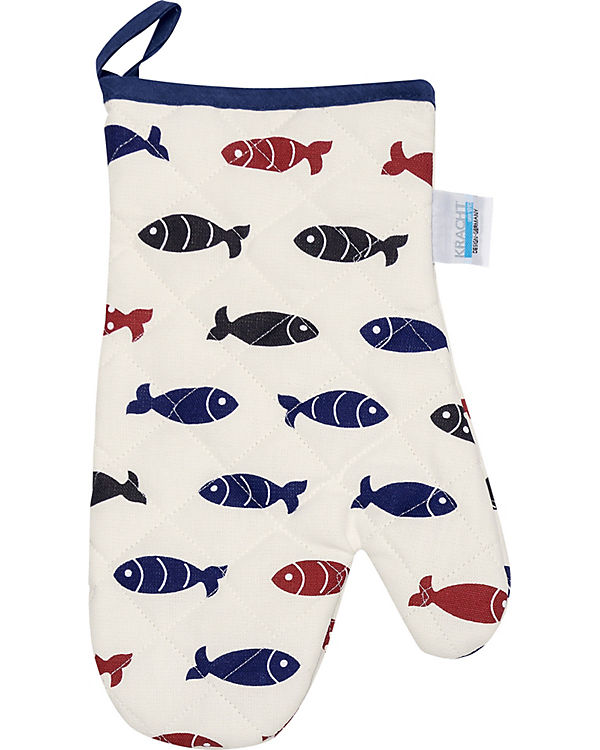Kracht Ofenhandschuh Baumwolle Little Fish mehrfarbig | 04017847651285 Kracht Ofenhandschuh Baumwolle Little Fish mehrfarbig | 04017847651285