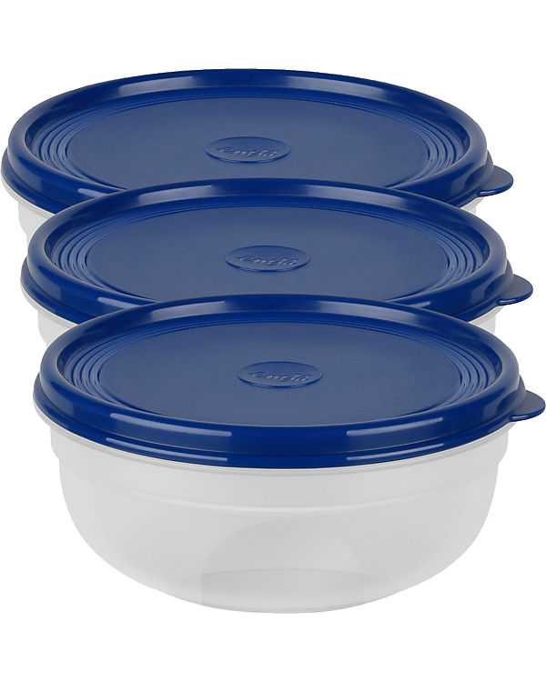Emsa „Frischhaltedose „“Superline““ 3er-Pack Polyester/Kunststoff OPTIMA“ blau/weiß | 04062671080909 Emsa „Frischhaltedose „“Superline““ 3er-Pack Polyester/Kunststoff OPTIMA“ blau/weiß | 04062671080909