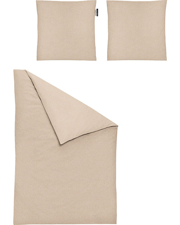 Irisette Bettwäsche Mako-Satin sand Gr. 240 x 220 + 80 x 80 | 04005367792366 Irisette Bettwäsche Mako-Satin sand Gr. 240 x 220 + 80 x 80 | 04005367792366