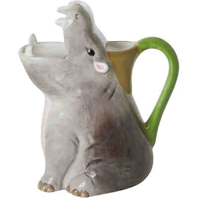 Keramikvase "Hippo", H20cm