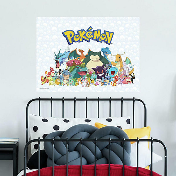 Wandaufkleber Pokémon junior 65,2 x 91,7 cm Vinyl