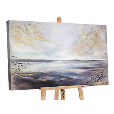 Gemälde Acryl "Meer-Weitblick" handgemalt auf Leinwand 120x80 cm