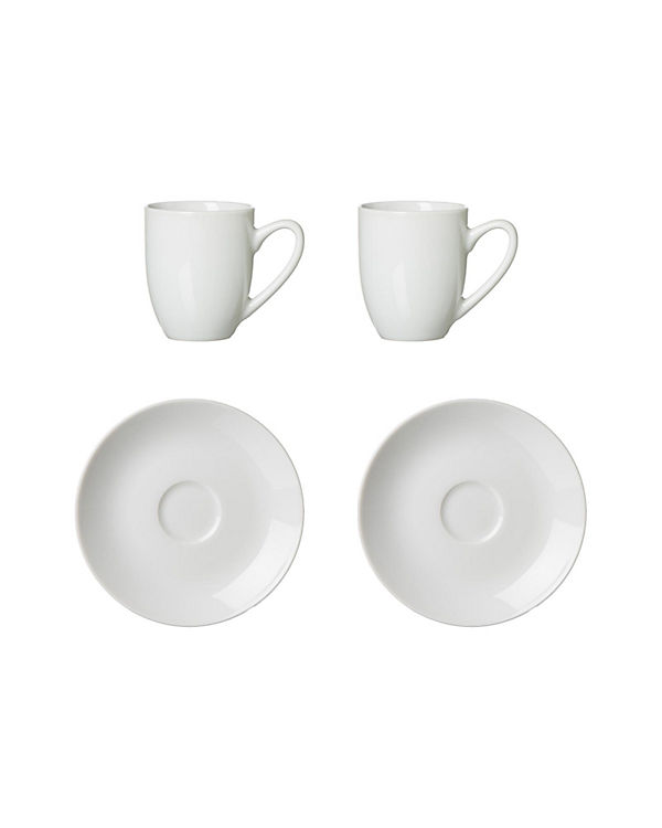 Ritzenhoff & Breker BIANCO Espresso-Set 4-teilig Geschirrsets weiß | 04006344597424 Ritzenhoff & Breker BIANCO Espresso-Set 4-teilig Geschirrsets weiß | 04006344597424