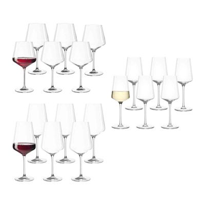 LEONARDO „PUCCINI Kombiset „“Volume““ 18-tlg. Trinkgläser“ transparent | 04260578497480
