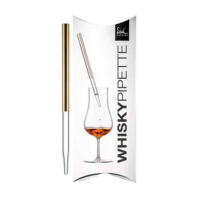 Eisch GERMANY Gentleman Whisky-Pipette Gold im Geschenkkarton Barzubehör gold | 04012348221852