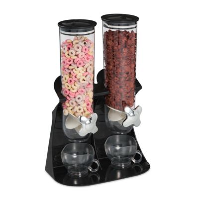 Doppelter Müslispender, weiß, relaxdays | yomonda