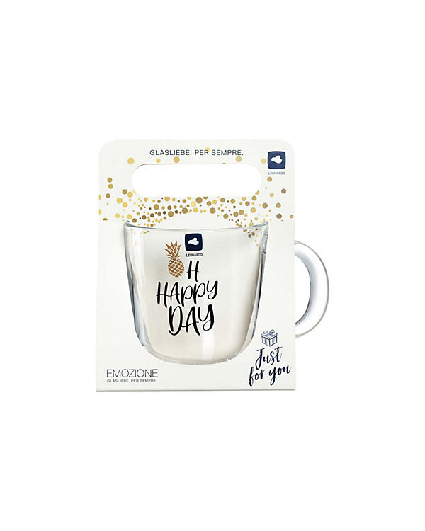 LEONARDO EMOZIONE Tasse Oh Happy Day 400ml 4er Set Tassen bunt | 04045037464124 LEONARDO EMOZIONE Tasse Oh Happy Day 400ml 4er Set Tassen bunt | 04045037464124