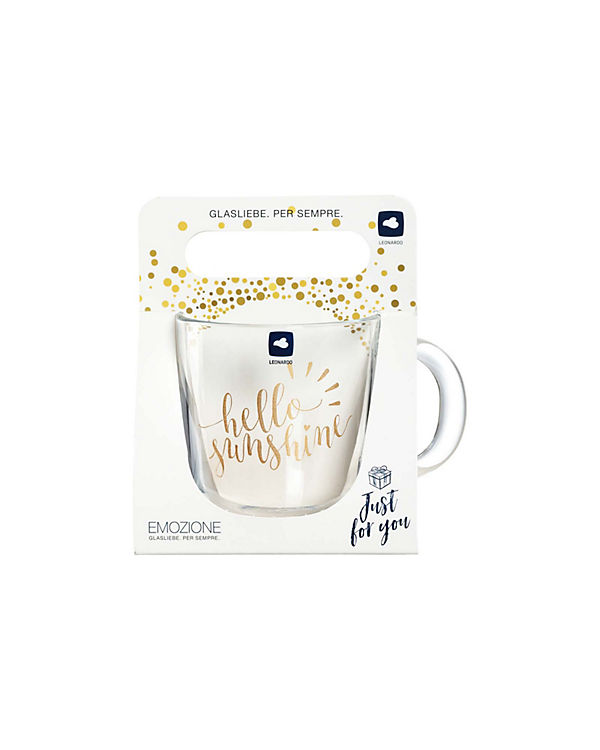 LEONARDO EMOZIONE Tasse hello sunshine 400ml 4er Set Tassen bunt | 04045037464131 LEONARDO EMOZIONE Tasse hello sunshine 400ml 4er Set Tassen bunt | 04045037464131
