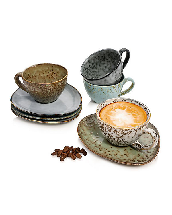 SÄNGER Kaffeetassen Athen 8-tlg. Tassen bunt | 04251119422931 SÄNGER Kaffeetassen Athen 8-tlg. Tassen bunt | 04251119422931