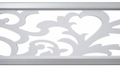 16x177cm weiß Verkleidung Dekopaneel für WPC-Sichtschutz Sarthe 