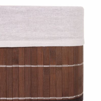 2x Aufbewahrungskorb, braun, HWC Mendler | yomonda