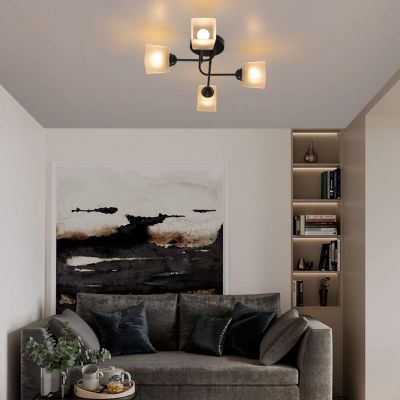 Deckenlampe 4 Flammig, weiß, ZMH | yomonda