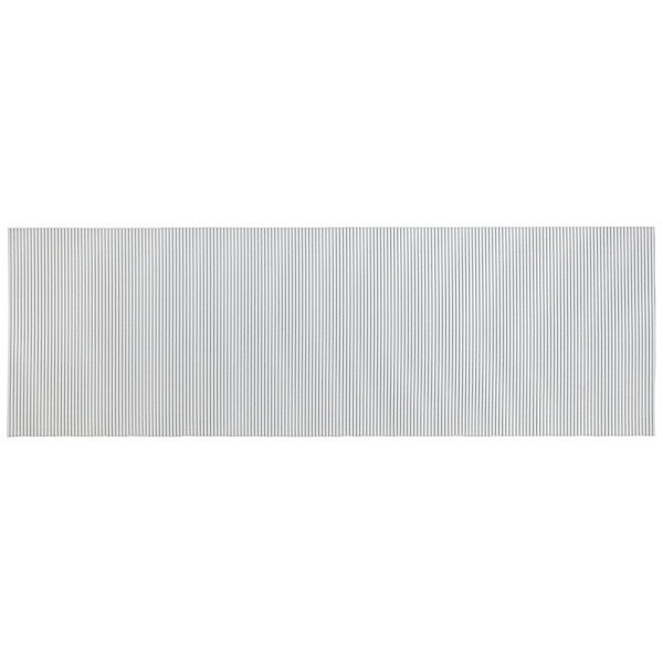 Badematte Weiß, 65 x 200 cm, Weichschaummatte