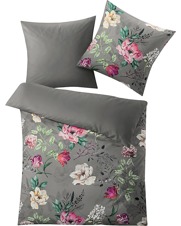 Kleine Wolke „Wendebettwäsche „“Vincenza““ Mako-Satin“ grau Gr. 155 x 220 + 80 x 80 | 04004478329362 Kleine Wolke „Wendebettwäsche „“Vincenza““ Mako-Satin“ grau Gr. 155 x 220 + 80 x 80 | 04004478329362