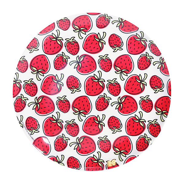 Teller Erdbeeren 20cm Kinderteller