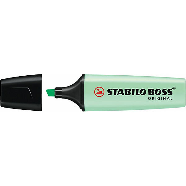 BOSS® Original Textmarker pastell grün, Strichstärke: 2 + 5 mm