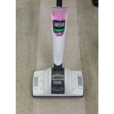Vibratwin®-Mopp zum Reinigen von Teppichböden/Teppichen 