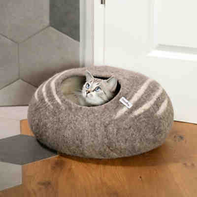 Filz Katzenbett - Kuschelhöhle für Katzen