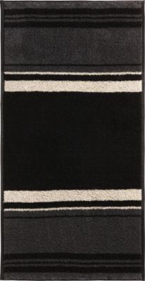 REDBEST „Duschtuch „“Grafik““ Frottier, Jacquard“ taupe Gr. 75 x 150 | 04062671195429
